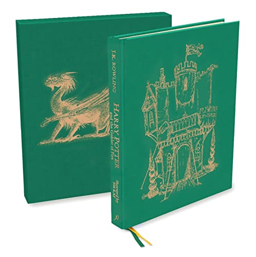 Harry Potter and the Goblet of Fire: Deluxe Illustrated Slipcase Edition (Harry Potter, 4) von Bloomsbury